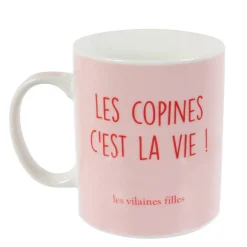 La Chaise Longue MUG ROSE LES COPINES C EST LA VIE Shop