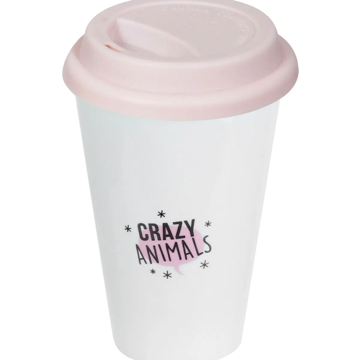 La Chaise Longue MUG TAKE AWAY CRAZY ANIMALS DRAMA QUEEN Best Sale