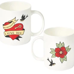La Chaise Longue MUG TATOO LOVE Cheap