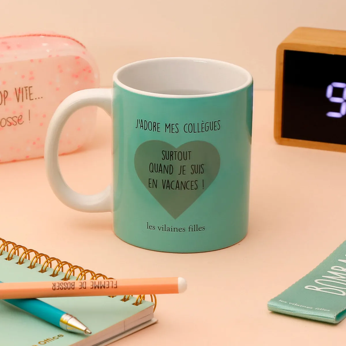 La Chaise Longue MUG THERMOREACTIF J ADORE MES COLLEGUES Discount