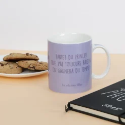 La Chaise Longue MUG VIOLET PARTEZ DU PRINCIPE Cheap