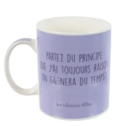 La Chaise Longue MUG VIOLET PARTEZ DU PRINCIPE Cheap
