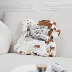 La Chaise Longue PLAID BUFFALO FAUSSE FOURRURE Fashion