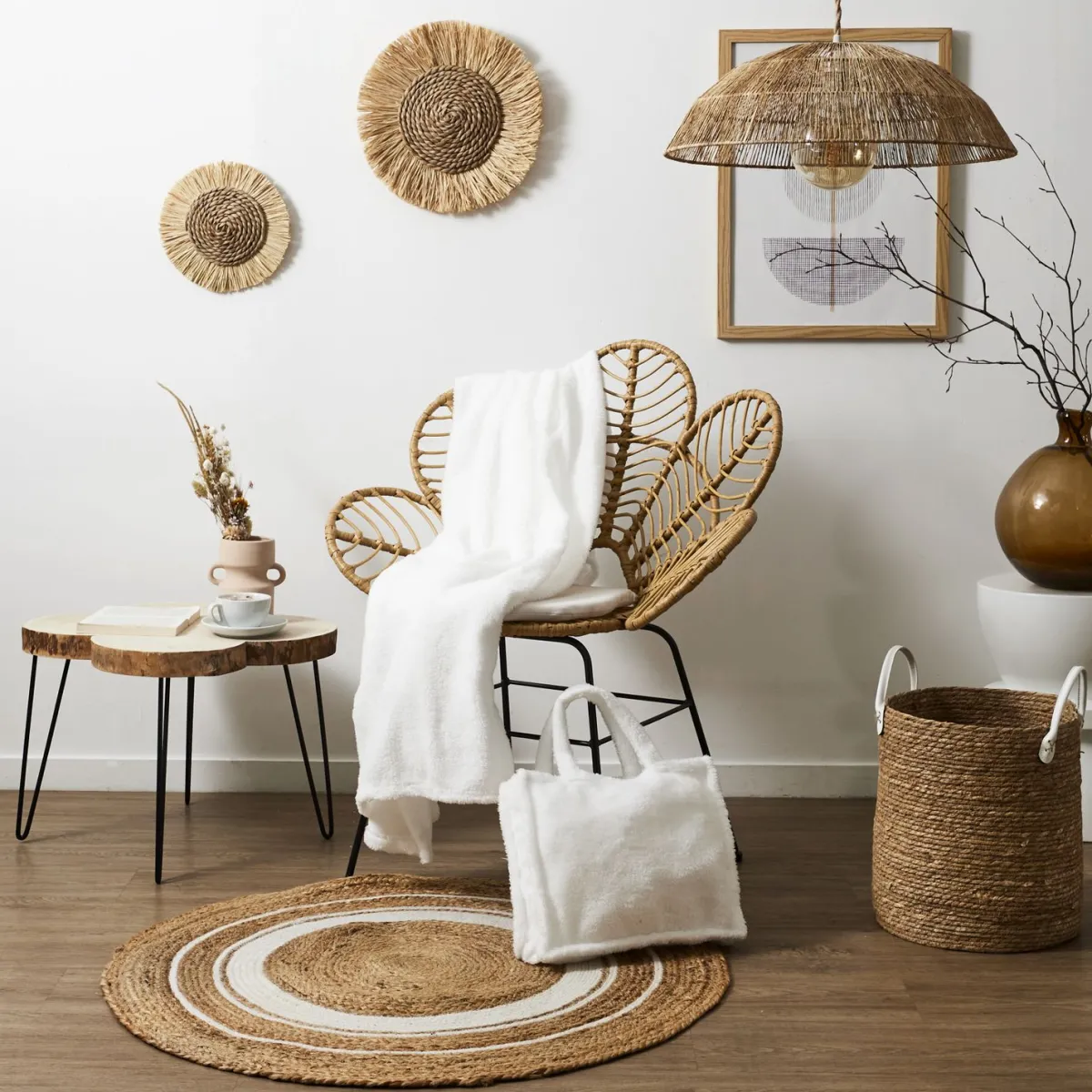 La Chaise Longue PLAID CABAS CALIN Fashion