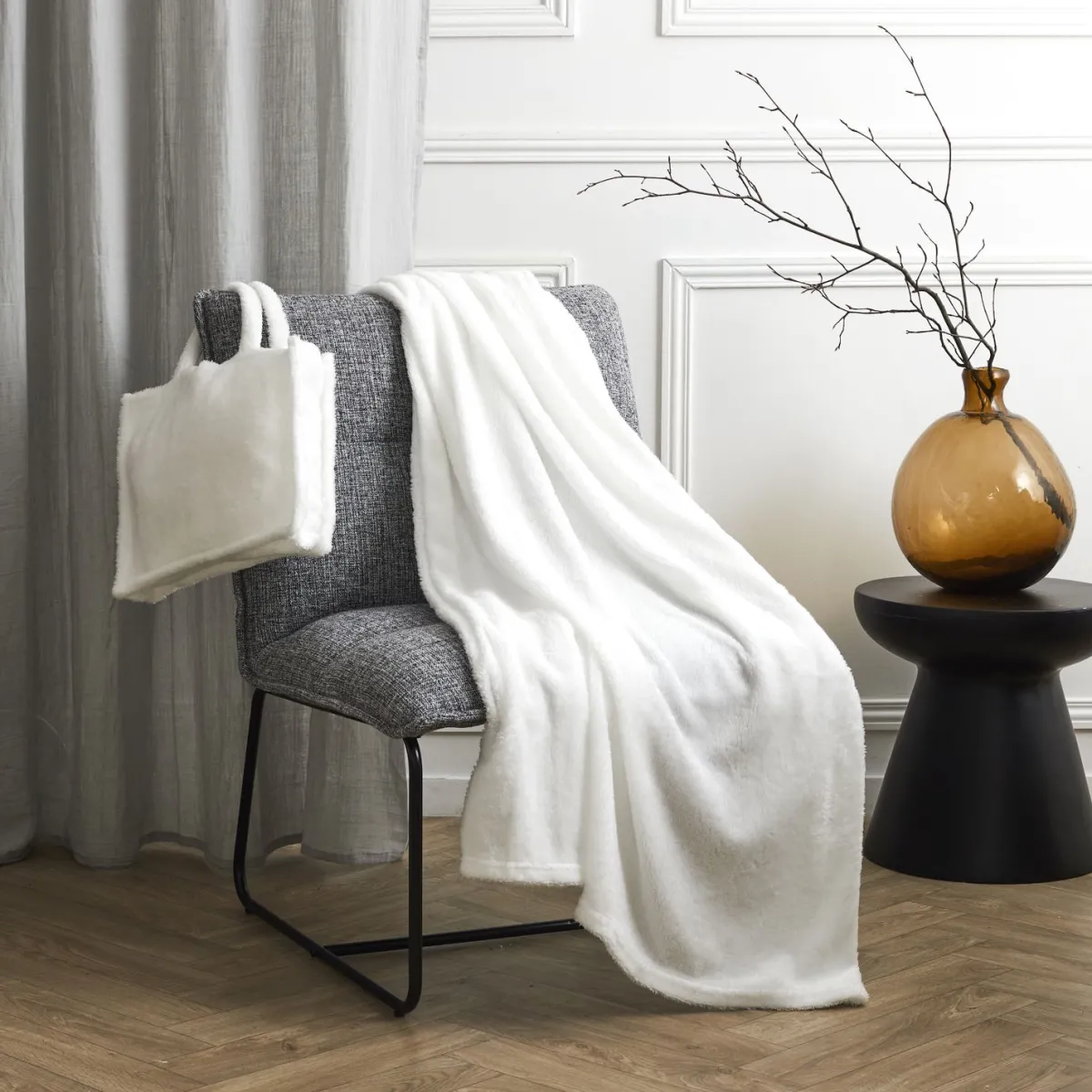 La Chaise Longue PLAID CABAS CALIN Fashion