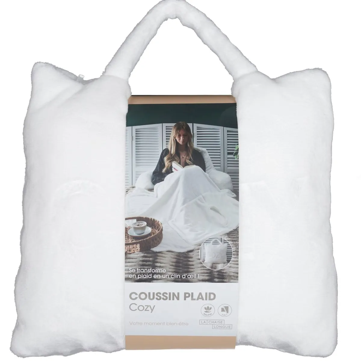 La Chaise Longue PLAID COUSSIN COZY Cheap