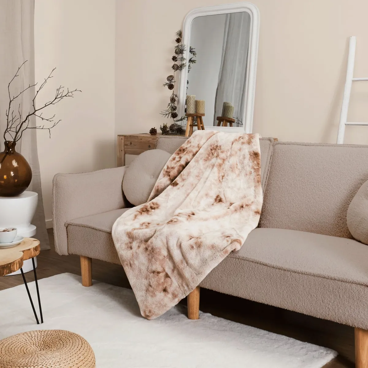 La Chaise Longue PLAID FAUSSE FOURRURE SIBERIA Store