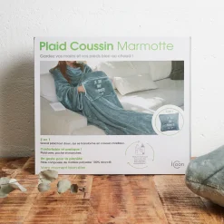 La Chaise Longue PLAID KANGOUROU JE SUIS UNE MARMOTTE Flash Sale