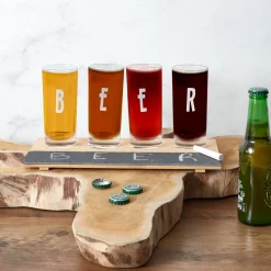 La Chaise Longue PLANCHE DE 4 VERRES A BIERE Shop