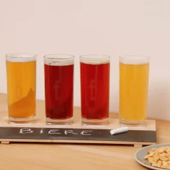 La Chaise Longue PLANCHE DE 4 VERRES A BIERE Shop