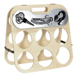 La Chaise Longue PORTE BOUTEILLE PLIANT ET SON COFFRET VIN Outlet