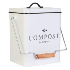 La Chaise Longue POUBELLE DE COMPOSTAGE 5L Best