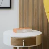 La Chaise Longue REVEIL CHARGEUR BOIS ABRICOT Best