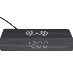 La Chaise Longue REVEIL CHARGEUR BOIS NOIR Shop