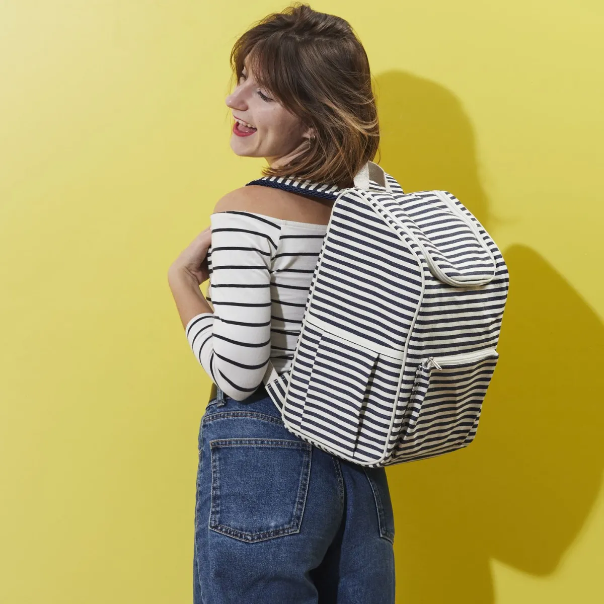 La Chaise Longue SAC A DOS PIQUE NIQUE MARINIERE Discount