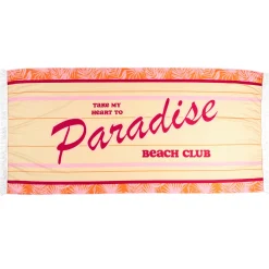 La Chaise Longue SERVIETTE DE PLAGE PARADISE Fashion