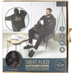 La Chaise Longue SWEAT PLAID CAPITAINE FLEMME Best
