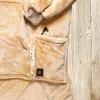 La Chaise Longue SWEAT PLAID CHAUFFANT CAMEL Sale