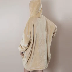 La Chaise Longue SWEAT PLAID CHAUFFANT CAMEL Sale