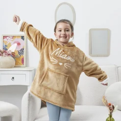 La Chaise Longue SWEAT PLAID ENFANT CHAT Cheap