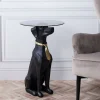 La Chaise Longue TABLE BASSE DECO CHIEN ASSIS 66CM Shop