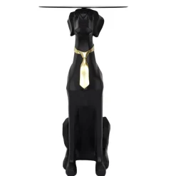 La Chaise Longue TABLE BASSE DECO CHIEN ASSIS 66CM Shop