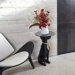 La Chaise Longue TABLE BASSE DECO CHIEN ASSIS 66CM Shop