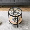 La Chaise Longue TABLE D APPOINT HORLOGE 50.5X50.5X49CM Store