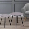 La Chaise Longue TABLE EFFET GRANIT GRIS X2 PLUTON Hot