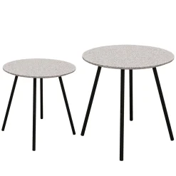 La Chaise Longue TABLE EFFET GRANIT GRIS X2 PLUTON Hot