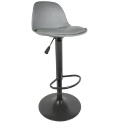 La Chaise Longue TABOURET DE BAR ISAK GRIS - Lot de 2 Store