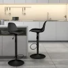 La Chaise Longue TABOURET DE BAR ISAK NOIR - Lot de 2 Flash Sale