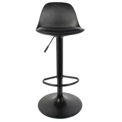 La Chaise Longue TABOURET DE BAR ISAK NOIR - Lot de 2 Flash Sale