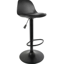La Chaise Longue TABOURET DE BAR ISAK NOIR - Lot de 2 Flash Sale