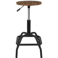 La Chaise Longue TABOURET DE BAR REGLABLE BOIS BRUT ACE Shop