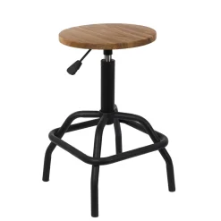 La Chaise Longue TABOURET DE BAR REGLABLE BOIS BRUT ACE Shop