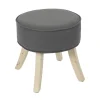 La Chaise Longue TABOURET ROMEO GRIS Best Sale
