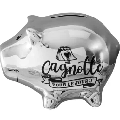 La Chaise Longue TIRELIRE COCHON JOUR J ARGENT Sale