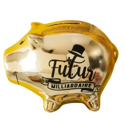 La Chaise Longue TIRELIRE COCHON MILLIARDAIRE GOLD Best Sale