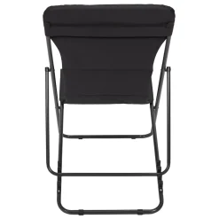 La Chaise Longue TRANSAT PLIANT CORFOU NOIR Cheap