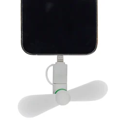 La Chaise Longue VENTILATEUR SMARTPHONE BLANC Discount