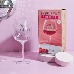 La Chaise Longue VERRE A VIN 75 CL YOUPI C EST VINDREDI New