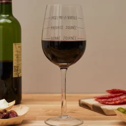 La Chaise Longue VERRE A VIN HUMEUR DU JOUR Best