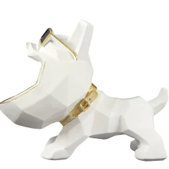 La Chaise Longue VIDE POCHES BOULEDOGUE ORIGAMI BLANC Sale