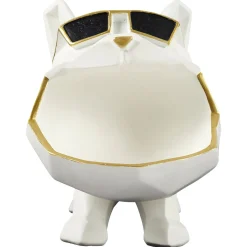 La Chaise Longue VIDE POCHES BOULEDOGUE ORIGAMI BLANC Sale